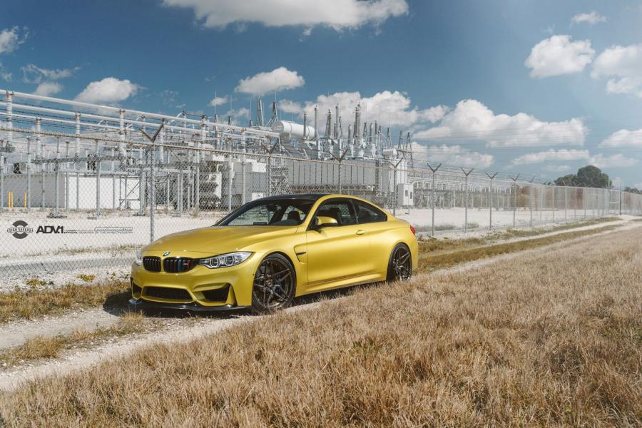  BMW M4 Coupe on ADV.1 Wheels (ADV05SMV2) 2015 года  (фото 3 из 9)